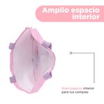 Bolsa-De-Compras-Snoopy-Explorador-Del-Espacio-100-Poli-ster-Rosa-4-24313