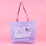 Bolsa-De-Compras-Snoopy-Explorador-Del-Espacio-100-Poli-ster-Lila-6-24314