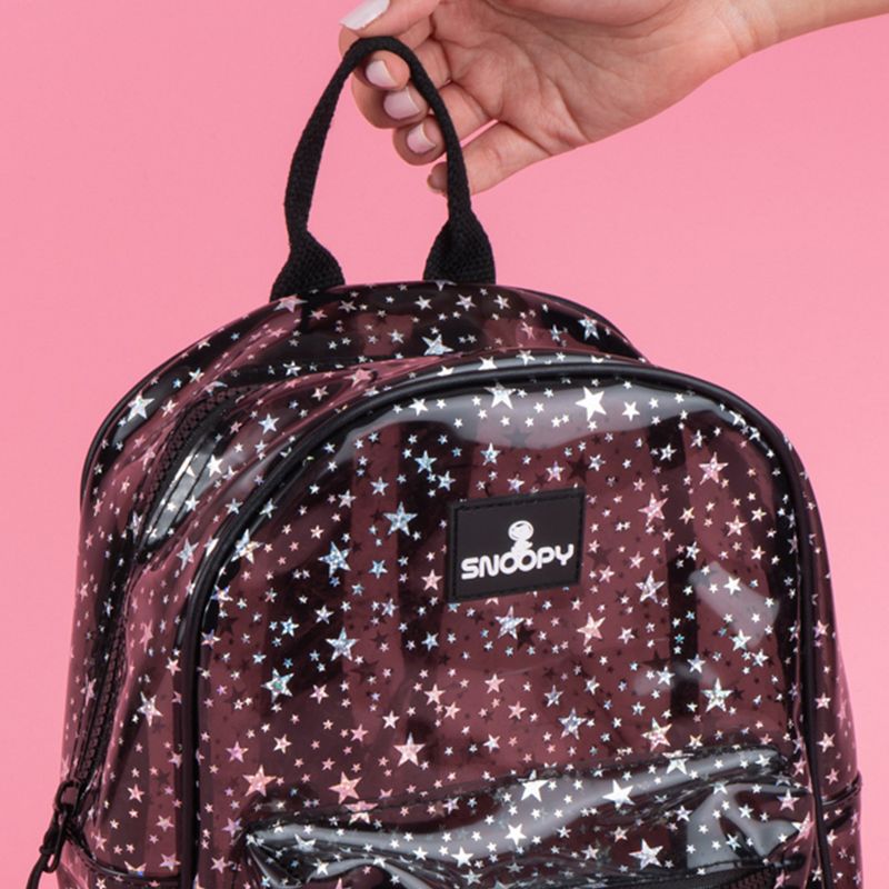Mochila-Snoopy-Explorador-Del-Espacio-Sint-tica-Negra-Con-Estrellas-28x22x12-cm-7-24318