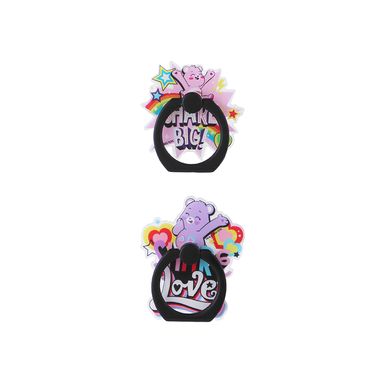 Soporte Para Celular We Bare Bears Tipo Anillo Silicona Negro