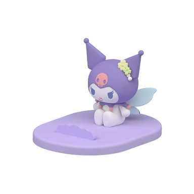 Soporte Para Celular De Escritorio Sanrio Kuromi Silicona Morado
