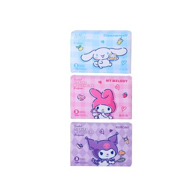 Paquete Pañuelos Desechables Sanrio 13.3x19.5 cm 3 Piezas