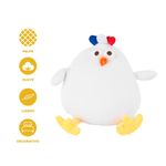 Peluche-Miniso-Pollo-Francia-Felpa-Blanco-4-24358