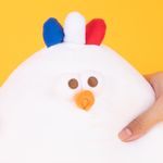 Peluche-Miniso-Pollo-Francia-Felpa-Blanco-8-24358