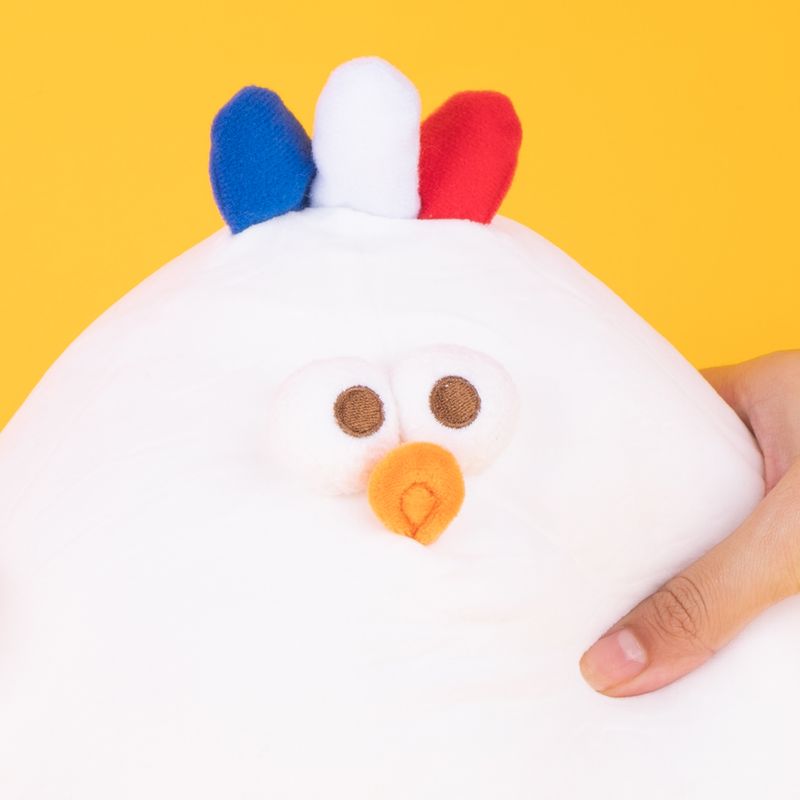 Peluche-Miniso-Pollo-Francia-Felpa-Blanco-8-24358