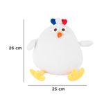 Peluche-Miniso-Pollo-Francia-Felpa-Blanco-9-24358