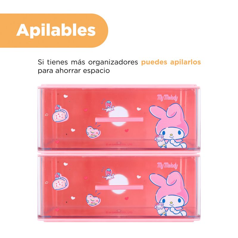 Organizador-Con-Caj-n-SANRIO-My-Melody-Pl-stico-Rosa-6-24084