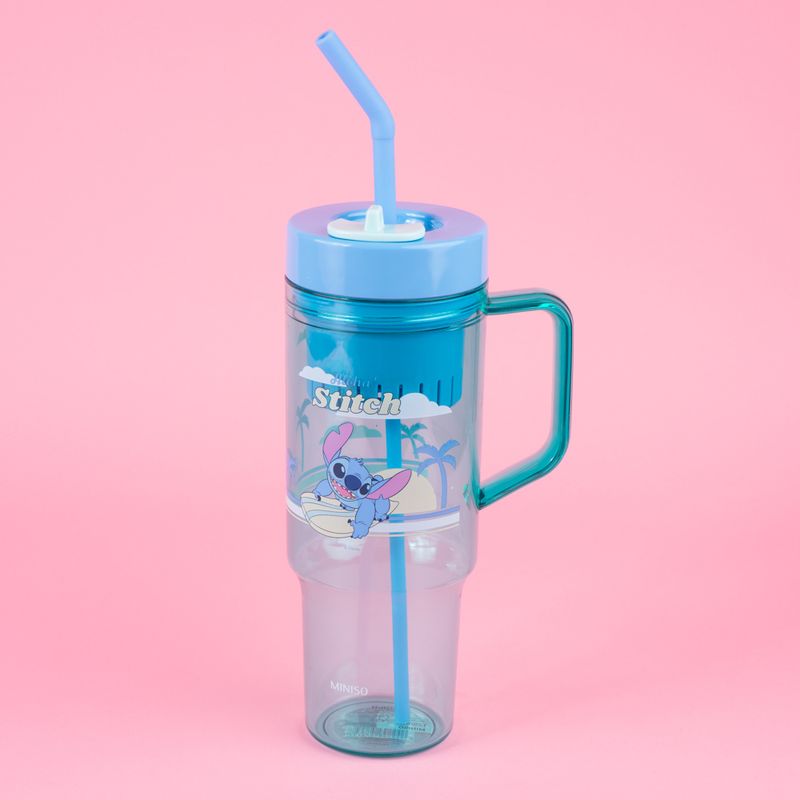 Vaso-Con-Tapa-Y-Bombilla-Disney-Stitch-Pl-stico-Menta-1250-ml-7-24366