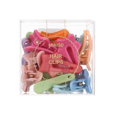 Set Pinzas para cabello Diseño De Estrellas Sintéticas Multicolor 20 Piezas