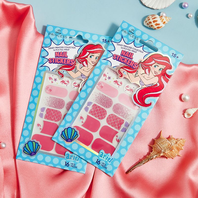 Stickers-Para-U-as-PRINCESAS-DISNEY-Ariel-Colecci-n-Princesas-Rosas-16-Piezas-2-24091
