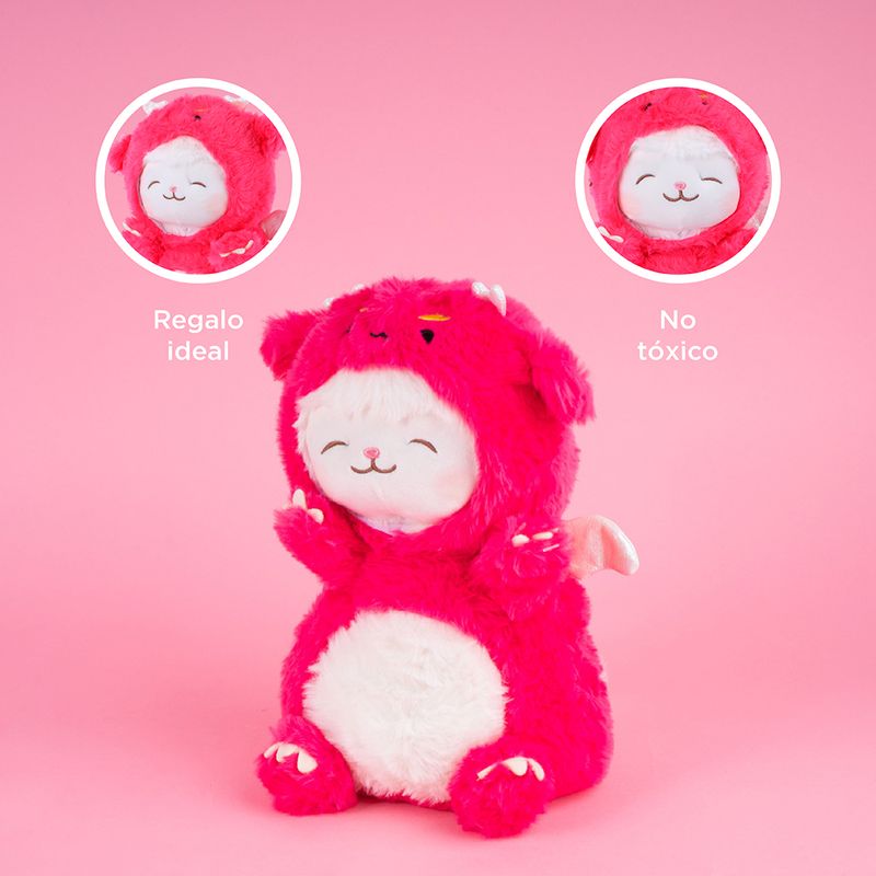 Peluche-Oveja-Disfrazada-De-Drag-n-Felpa-Rosa-6-24376