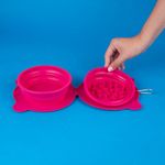 Taz-n-Port-til-Para-Mascotas-Plegable-Silicona-Rosa-2-24378