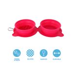 Taz-n-Port-til-Para-Mascotas-Plegable-Silicona-Rosa-3-24378