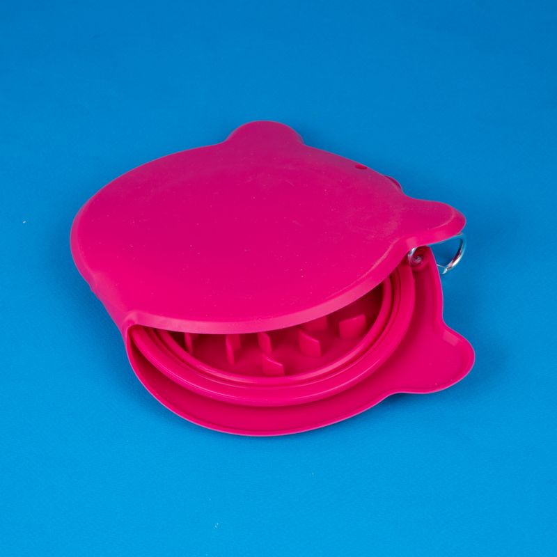 Taz-n-Port-til-Para-Mascotas-Plegable-Silicona-Rosa-4-24378
