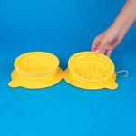 Taz-n-Port-til-Para-Mascotas-Plegable-Silicona-Amarillo-2-24379