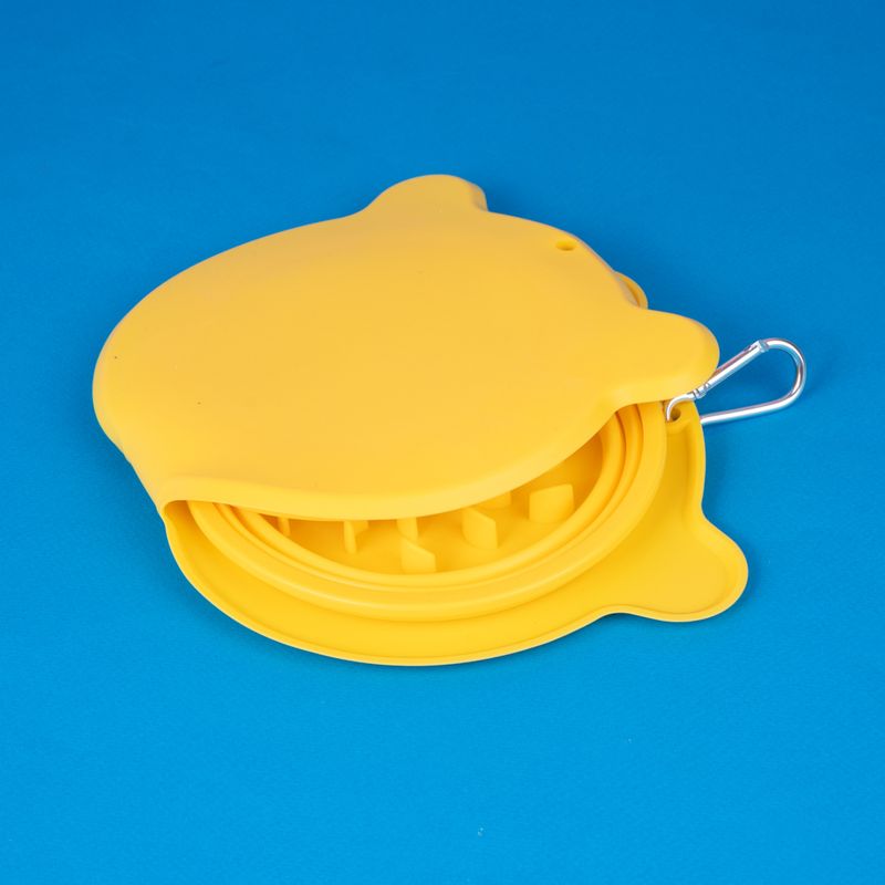 Taz-n-Port-til-Para-Mascotas-Plegable-Silicona-Amarillo-4-24379