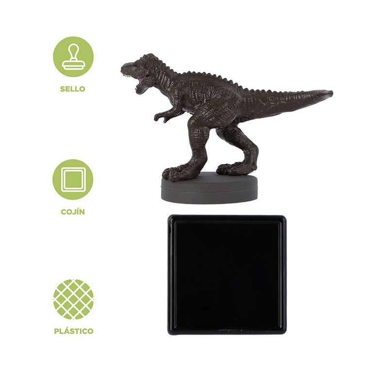 Sello-Decorativo-Tyrannosaurus-Dinosaurio-Caf-3-24390