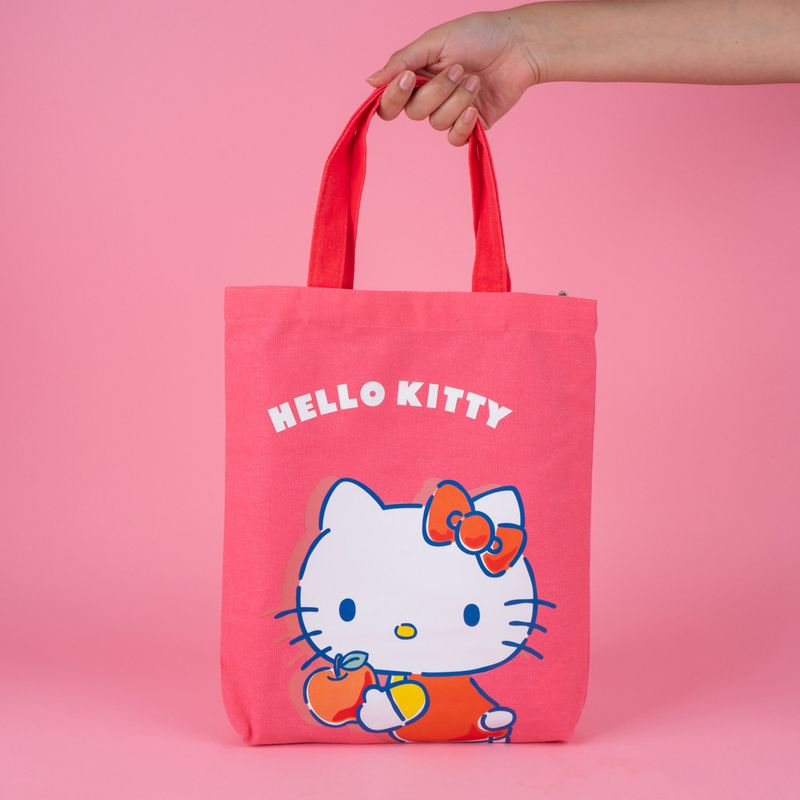 Bolsa-De-Compras-Sanrio-Hello-Kitty-Textil-Roja-32x29-cm-2-28308