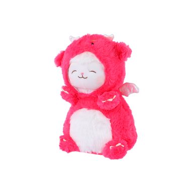 Peluche Oveja Disfrazada De Dragón Felpa Rosa