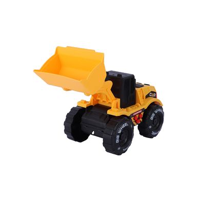 Vehículo De Juguete Construcción Excavadora Luces Y Sonidos Sintético Amarillo
