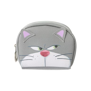 Monedero Disney Lucifer Sintético Gris
