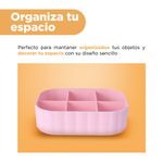 Organizador-De-Escritorio-Con-Secciones-Minimalista-Pl-stico-Rosa-16x5-5x12-cm-4-28821