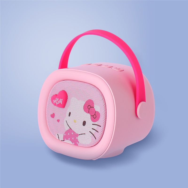 Bocina-Inal-mbrica-Con-Micr-fono-Sanrio-Hello-Kitty-Sint-tica-Rosa-8-5x7x9-5-cm-2-28878