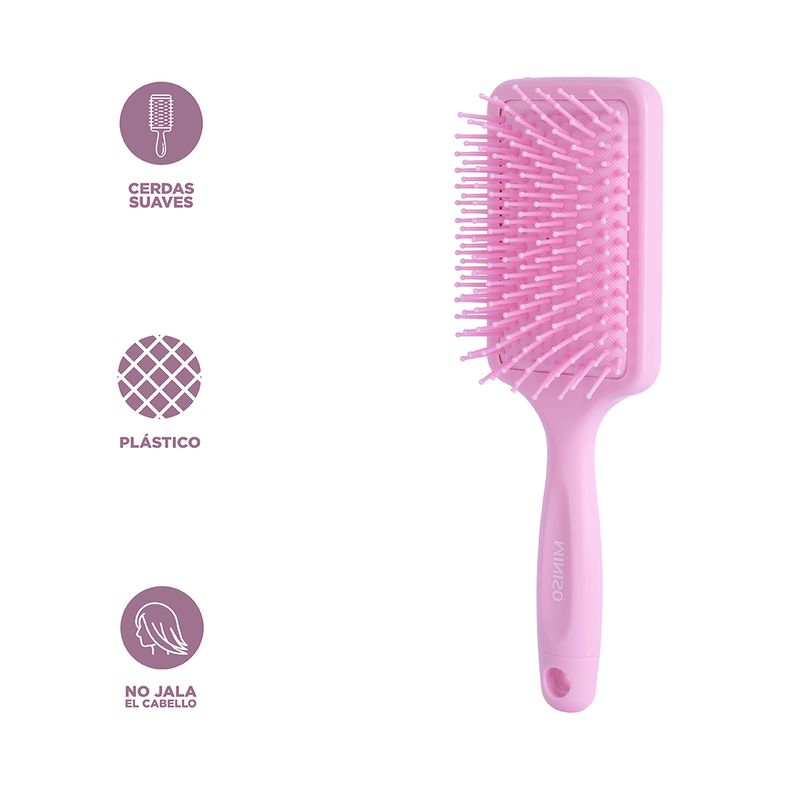 Cepillo-Para-Cabello-Sanrio-Hello-Kitty-Dise-o-Con-Glitters-M-viles-Sint-tico-Rosa-3-28884