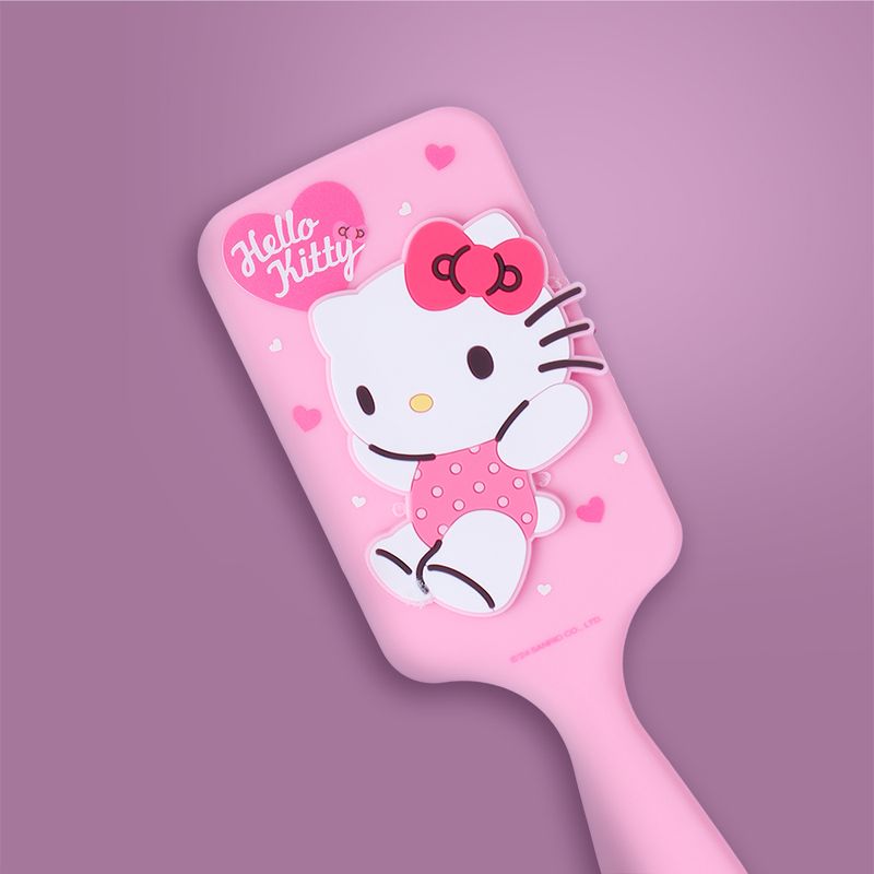 Cepillo-Para-Cabello-Sanrio-Hello-Kitty-Sint-tico-Rosa-2-28887