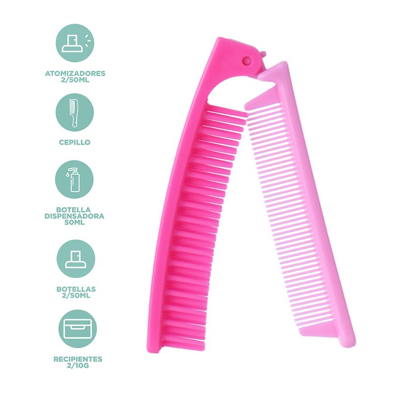 Kit-Botellas-De-Viaje-Barbie-Pl-stico-Rosas-8-Piezas-3-28889