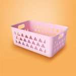 Cesta-De-Almacenamiento-Minimalista-Pl-stico-Rosa-25-3x10-5x16-3cm-2-28899