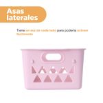 Cesta-De-Almacenamiento-Minimalista-Pl-stico-Rosa-25-3x10-5x16-3cm-5-28899