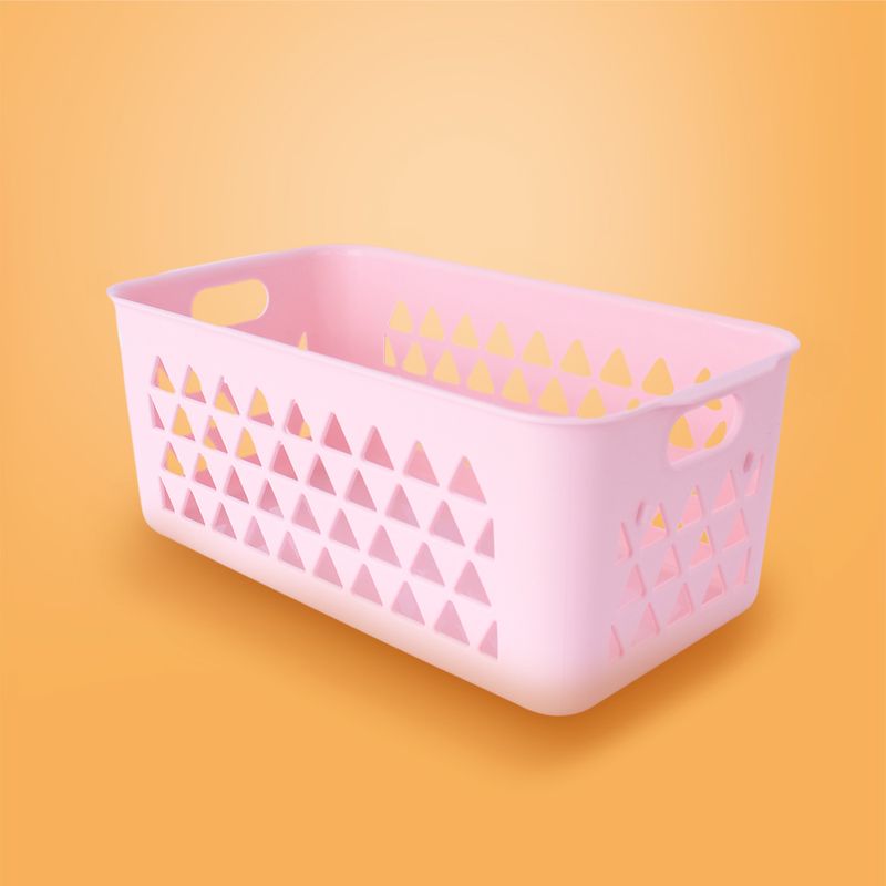 Cesta-De-Almacenamiento-Minimalista-Pl-stico-Rosa-31-5x13x17-4-cm-2-28902