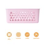 Cesta-De-Almacenamiento-Minimalista-Pl-stico-Rosa-31-5x13x17-4-cm-3-28902