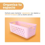 Cesta-De-Almacenamiento-Minimalista-Pl-stico-Rosa-31-5x13x17-4-cm-4-28902