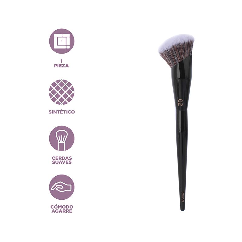 Brocha-Para-Polvos-De-Maquillaje-Black-Gold-Sint-tica-Negra-3-28908