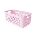 Cesta-De-Almacenamiento-Minimalista-Pl-stico-Rosa-31-5x13x17-4-cm-1-28902