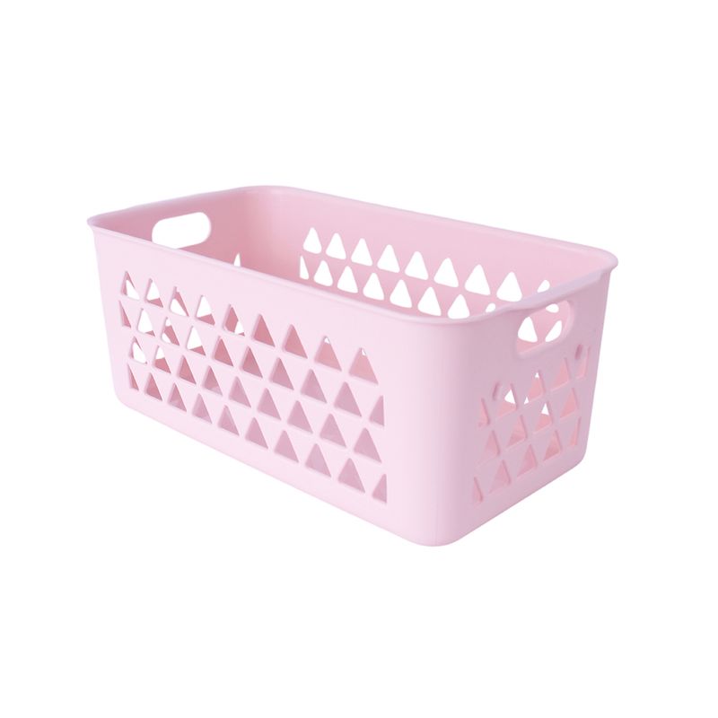 Cesta-De-Almacenamiento-Minimalista-Pl-stico-Rosa-31-5x13x17-4-cm-1-28902
