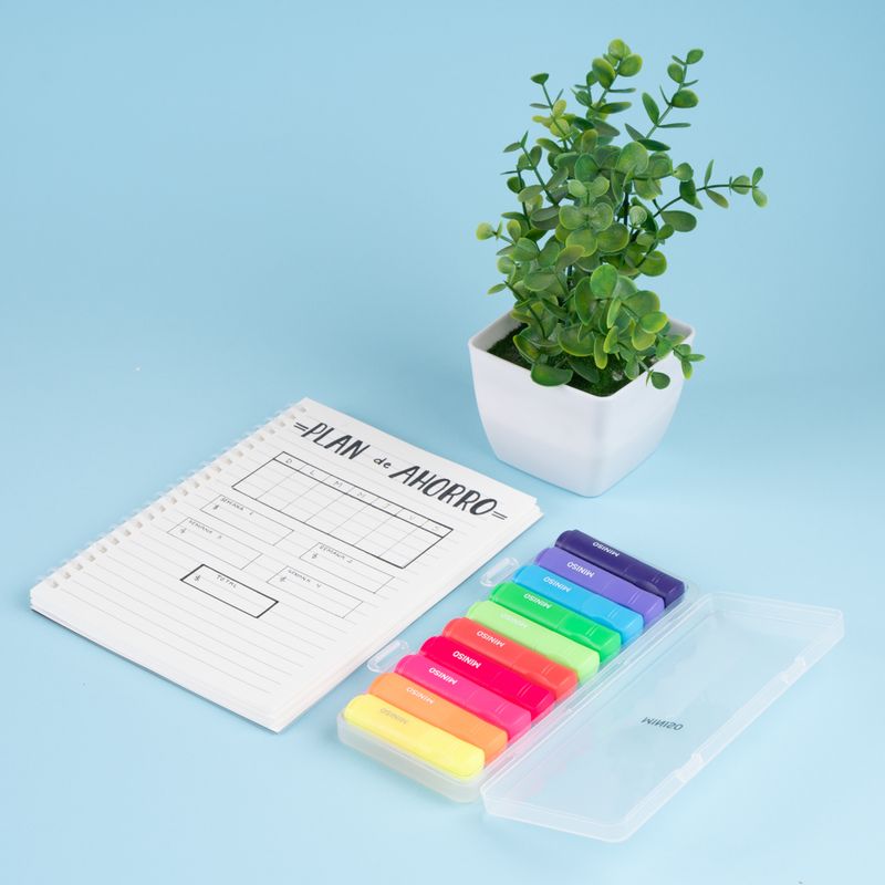 Set-De-Marcatextos-Con-Estuche-8-18-2-5Cm-10-Colores-MINISO-Mini-Varios-Colores-En-Estuche-10-Piezas-2-3826