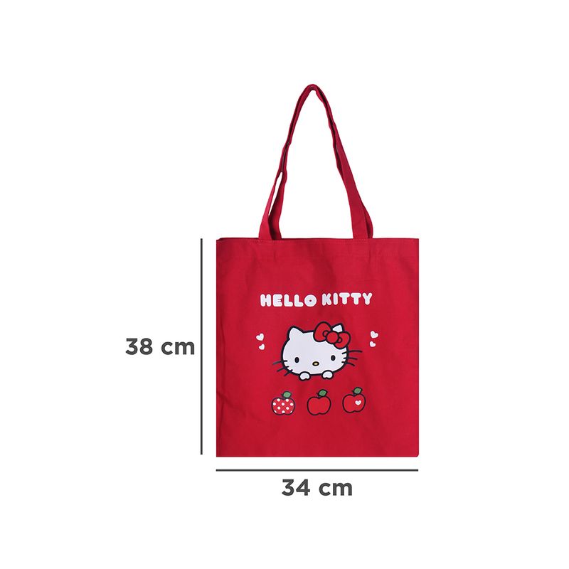 Bolsa-De-Compras-Sanrio-Hello-Kitty-Textil-Roja-34x38-cm-7-28933