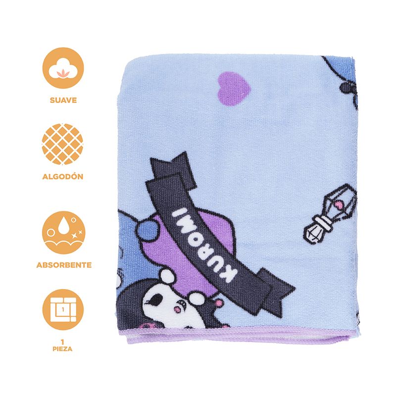 Toalla-De-Ba-o-Sanrio-Kuromi-Textil-Morada-152x76-cm-4-28972