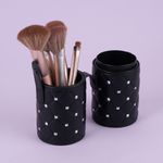 Estuche-Para-Brochas-De-Maquillaje-Capitoneado-Sint-tico-Negro-9x21-cm-3-29044