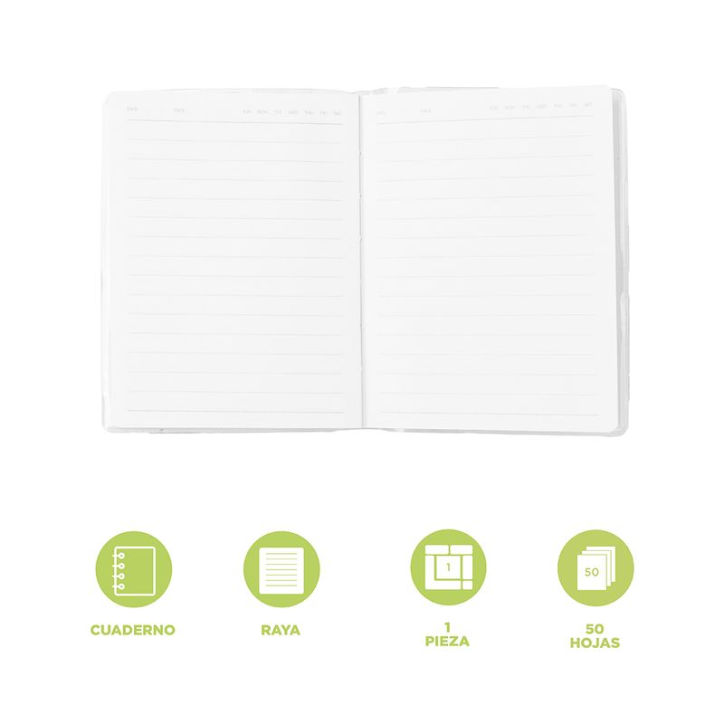 Libreta-Pasta-Dura-Disney-Rex-Toy-Story-Verde-10-3x13-9-cm-Rayas-50-Hojas-3-29183