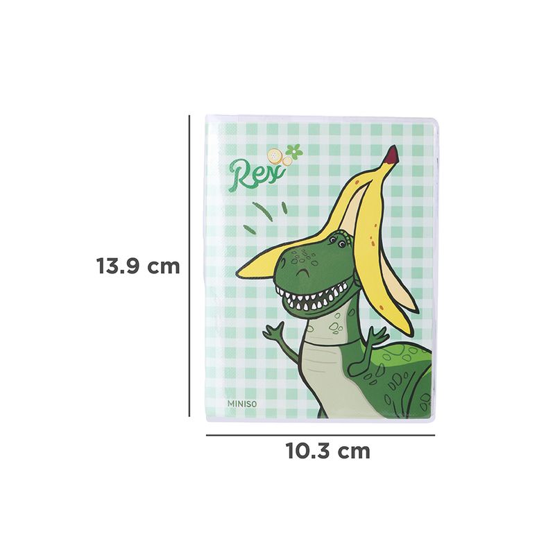 Libreta-Pasta-Dura-Disney-Rex-Toy-Story-Verde-10-3x13-9-cm-Rayas-50-Hojas-4-29183