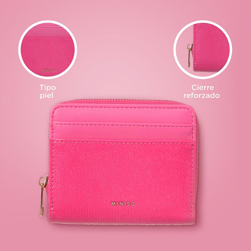 Cartera-Para-Mujer-Acabado-Tipo-Piedra-Sint-tica-Rosa-11x9x3-cm-5-29190