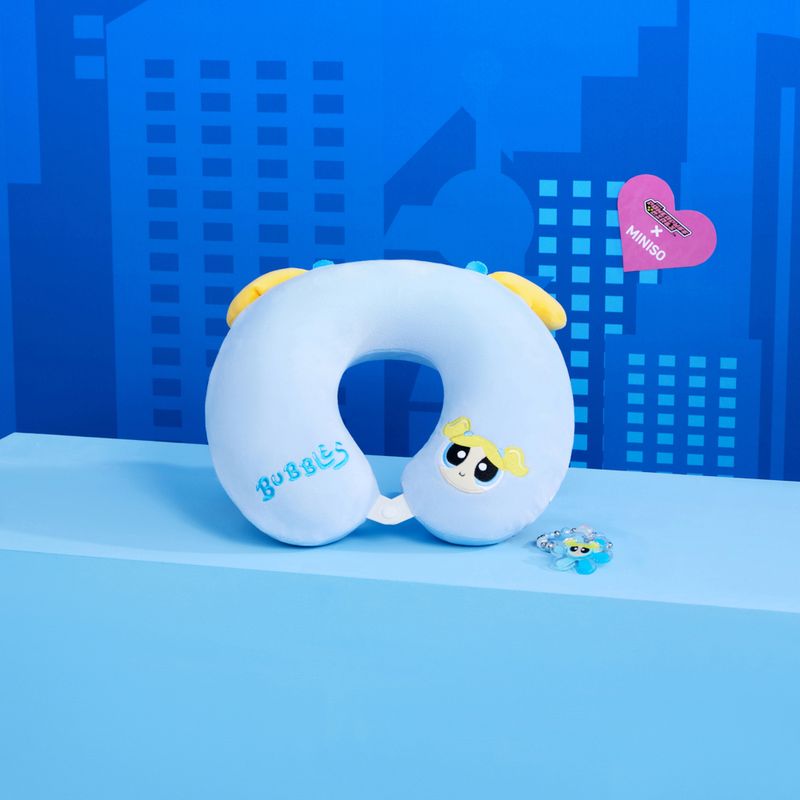 Almohada-De-Viaje-Las-Chicas-Superpoderosas-Burbuja-Memory-Foam-Azul-32x30-cm-2-29197