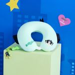 Almohada-De-Viaje-Las-Chicas-Superpoderosas-Bellota-Memory-Foam-Verde-32x30-cm-2-29198