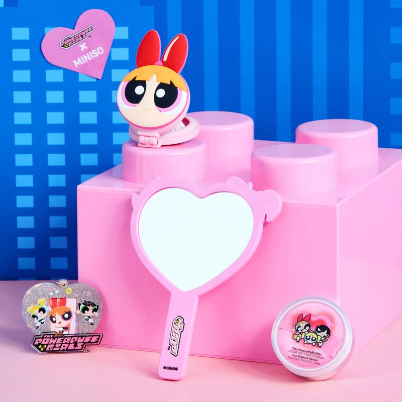 Espejo-De-Mano-Las-Chicas-Superpoderosas-Sint-tico-Rosa-18-5x12-cm-3-29283