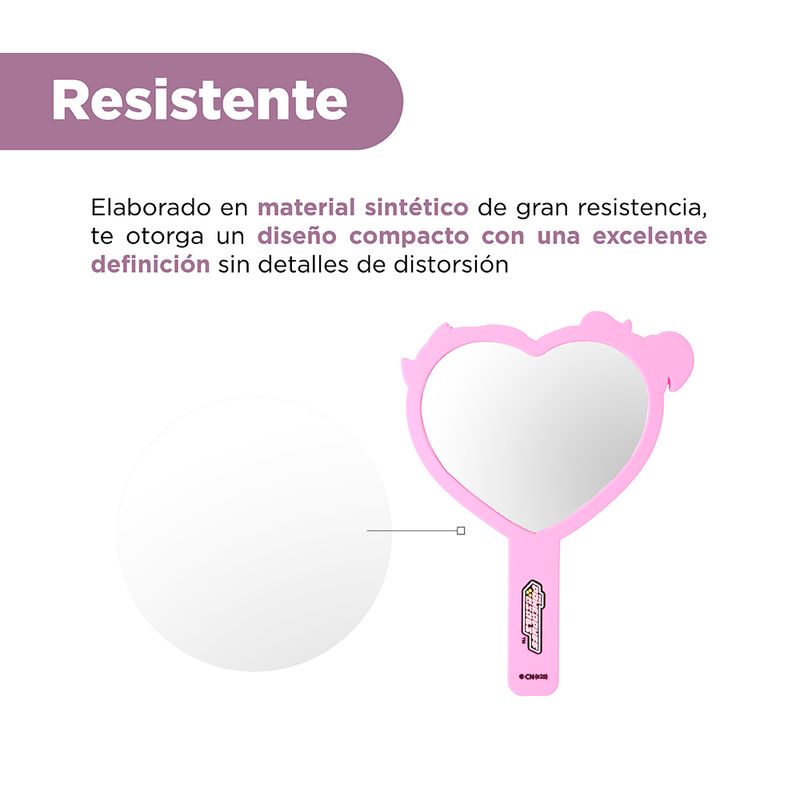 Espejo-De-Mano-Las-Chicas-Superpoderosas-Sint-tico-Rosa-18-5x12-cm-5-29283