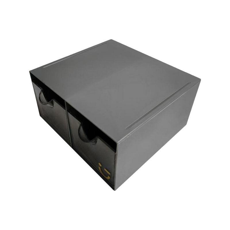 Organizador-De-Escritorio-Con-Doble-Caj-n-Silver-Gray-Sint-tico-Negro-18-3x17-6x9-2-cm-1-29214